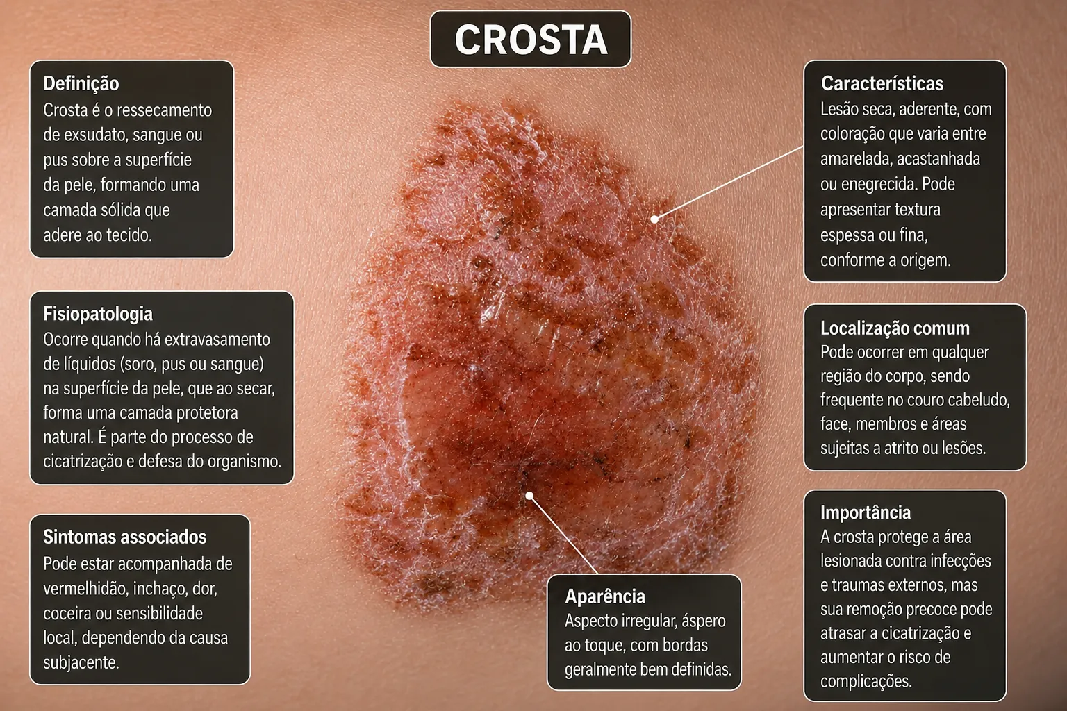 Crosta dermatológica