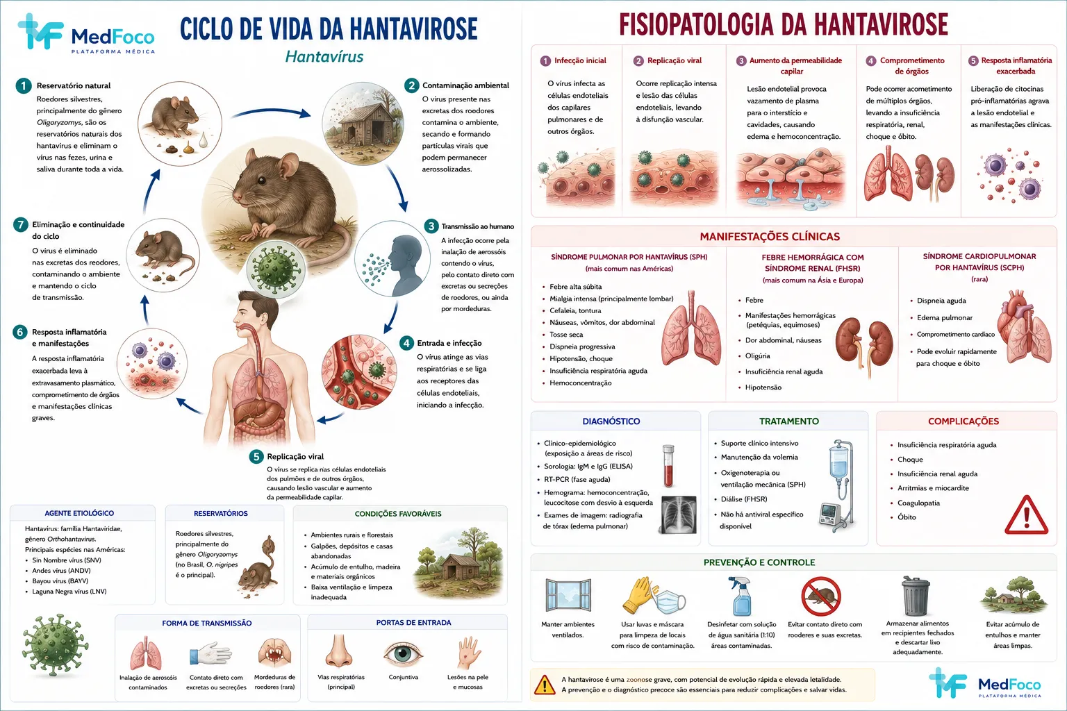 Da poeira contaminada ao edema pulmonar